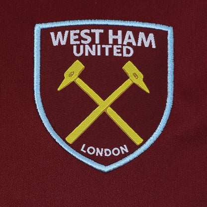 Claret - Back - West Ham United FC Mens Polyester T-Shirt