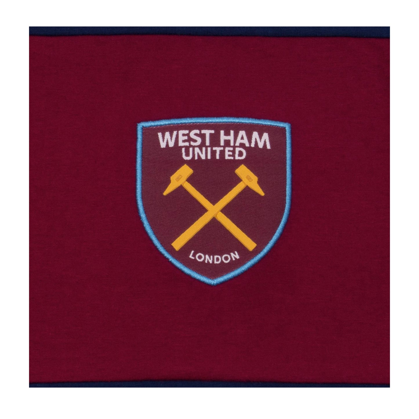 Navy Blue - Pack Shot - West Ham United FC Mens Long Pyjama Set