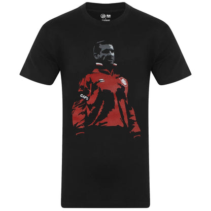 Black - Front - Fan Originals Mens Eric Cantona 1996 T-Shirt