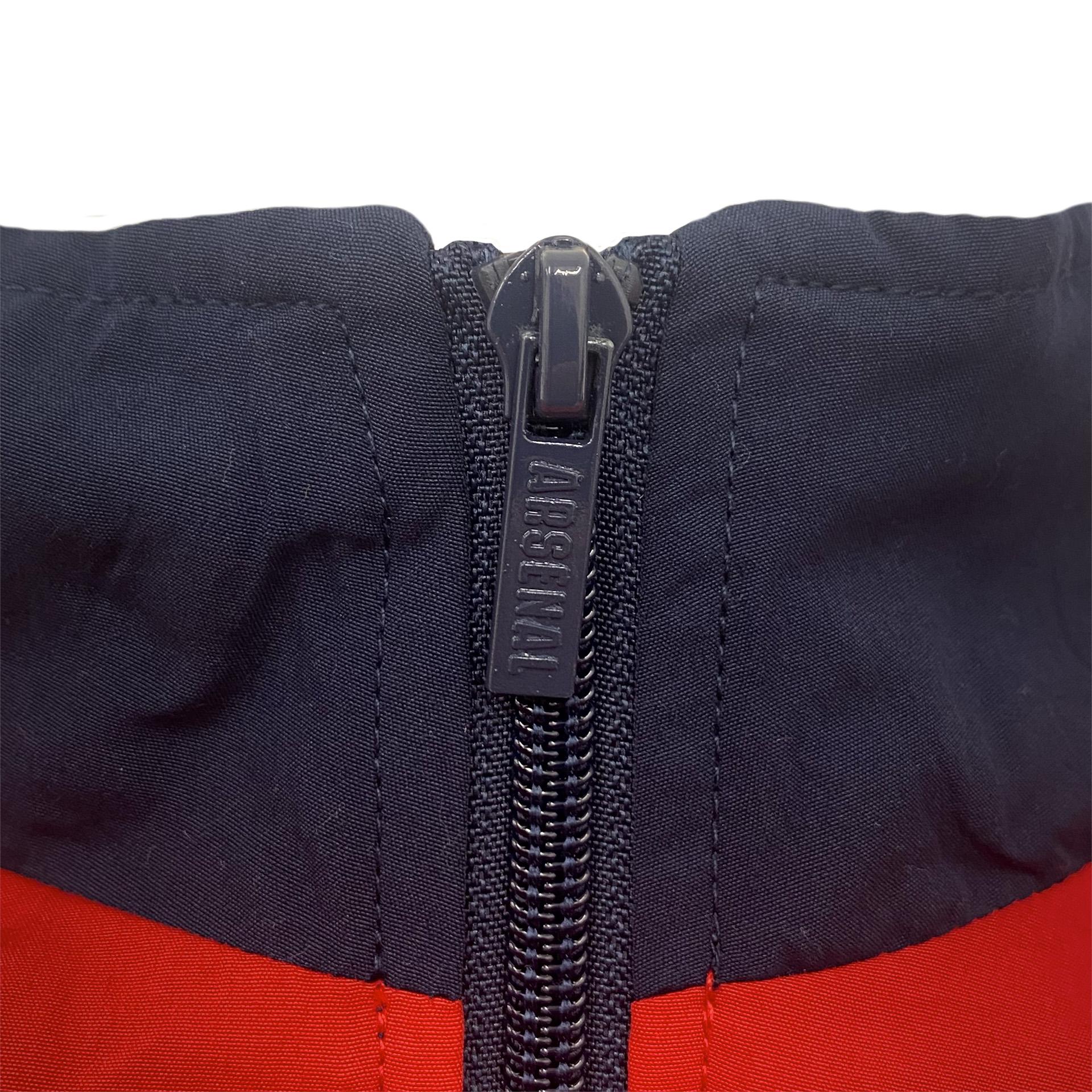 Navy-Red - Lifestyle - Arsenal FC Mens Crest Two Tone Tracksuit