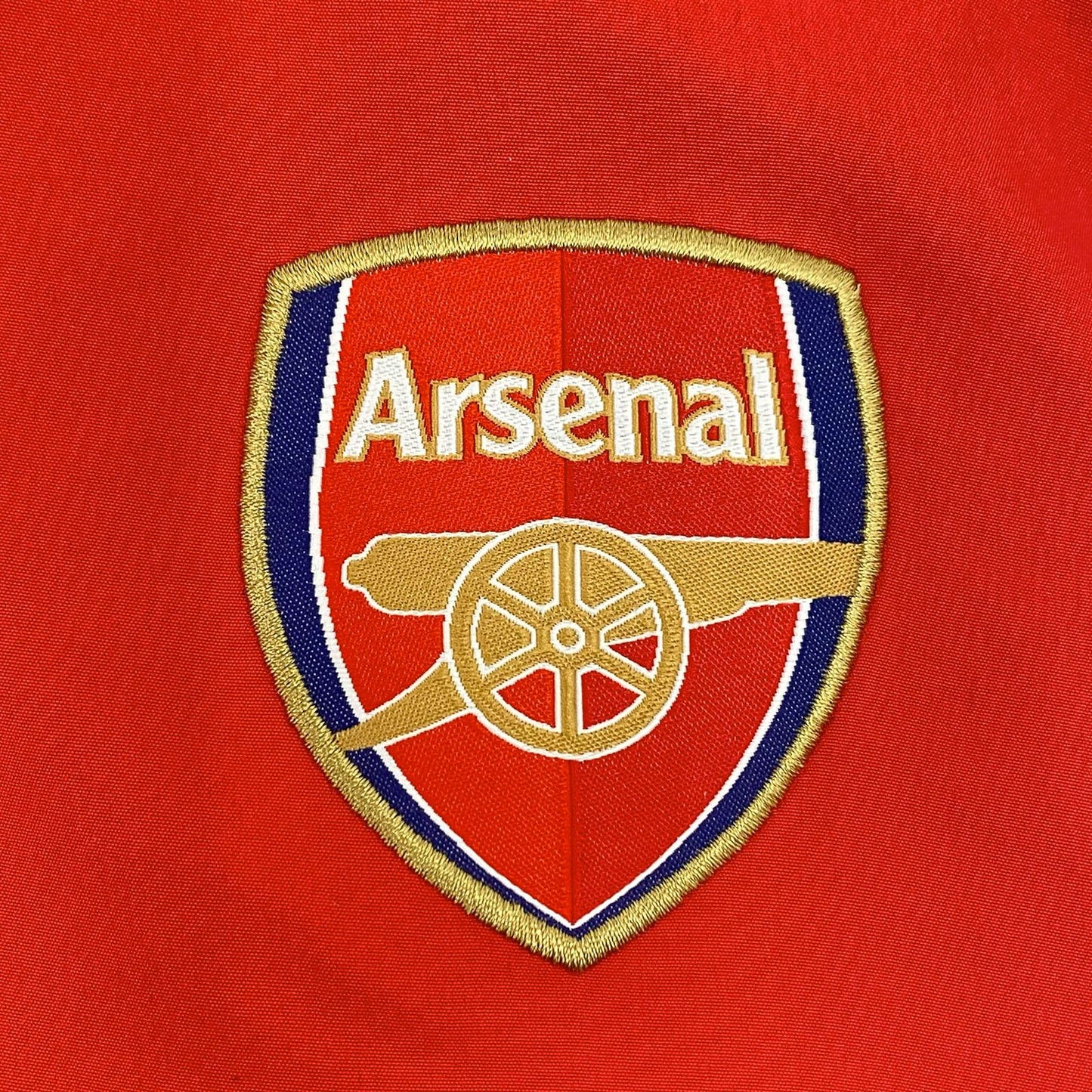 Navy-Red - Pack Shot - Arsenal FC Mens Crest Two Tone Tracksuit