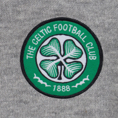 Grey - Pack Shot - Celtic FC Mens Fleece Shorts