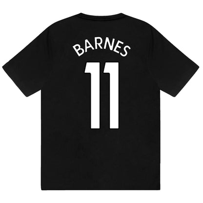 Black - Side - Newcastle United FC Boys Barnes 11 Sublimated Short Pyjama Set