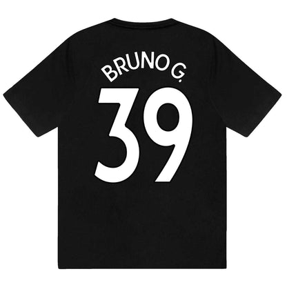 Black - Side - Newcastle United FC Boys Bruno G 39 Sublimated Short Pyjama Set