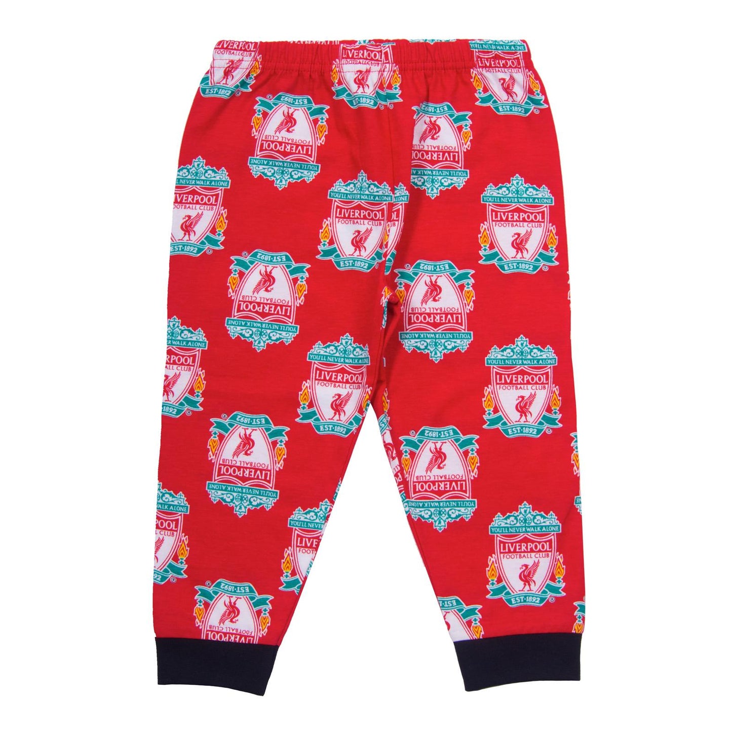 Red - Side - Liverpool FC Baby Boys Born To Play Long Pyjama Set