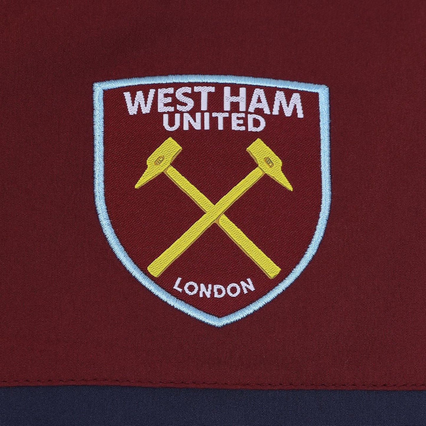 Navy Blue - Lifestyle - West Ham United FC Mens Crest Two Tone Tracksuit