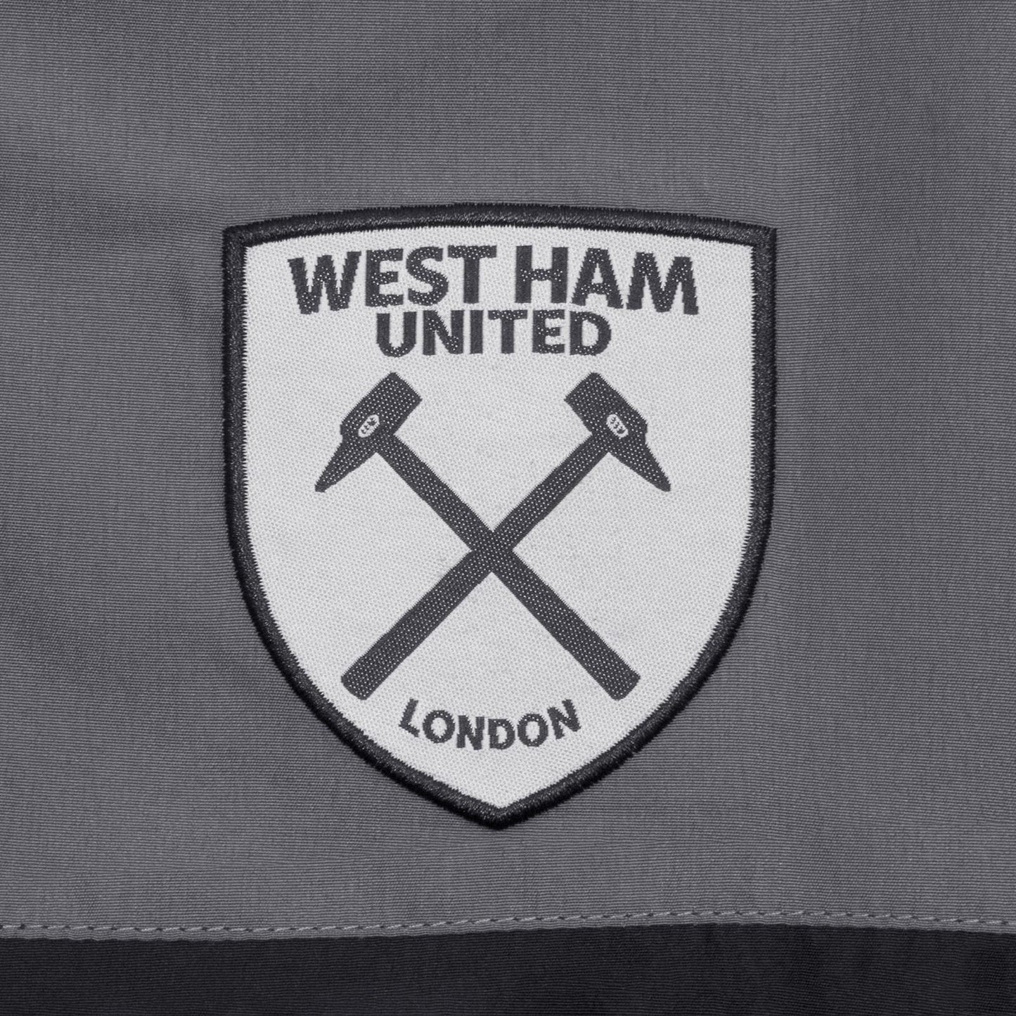 Grey - Lifestyle - West Ham United FC Mens Crest Two Tone Tracksuit