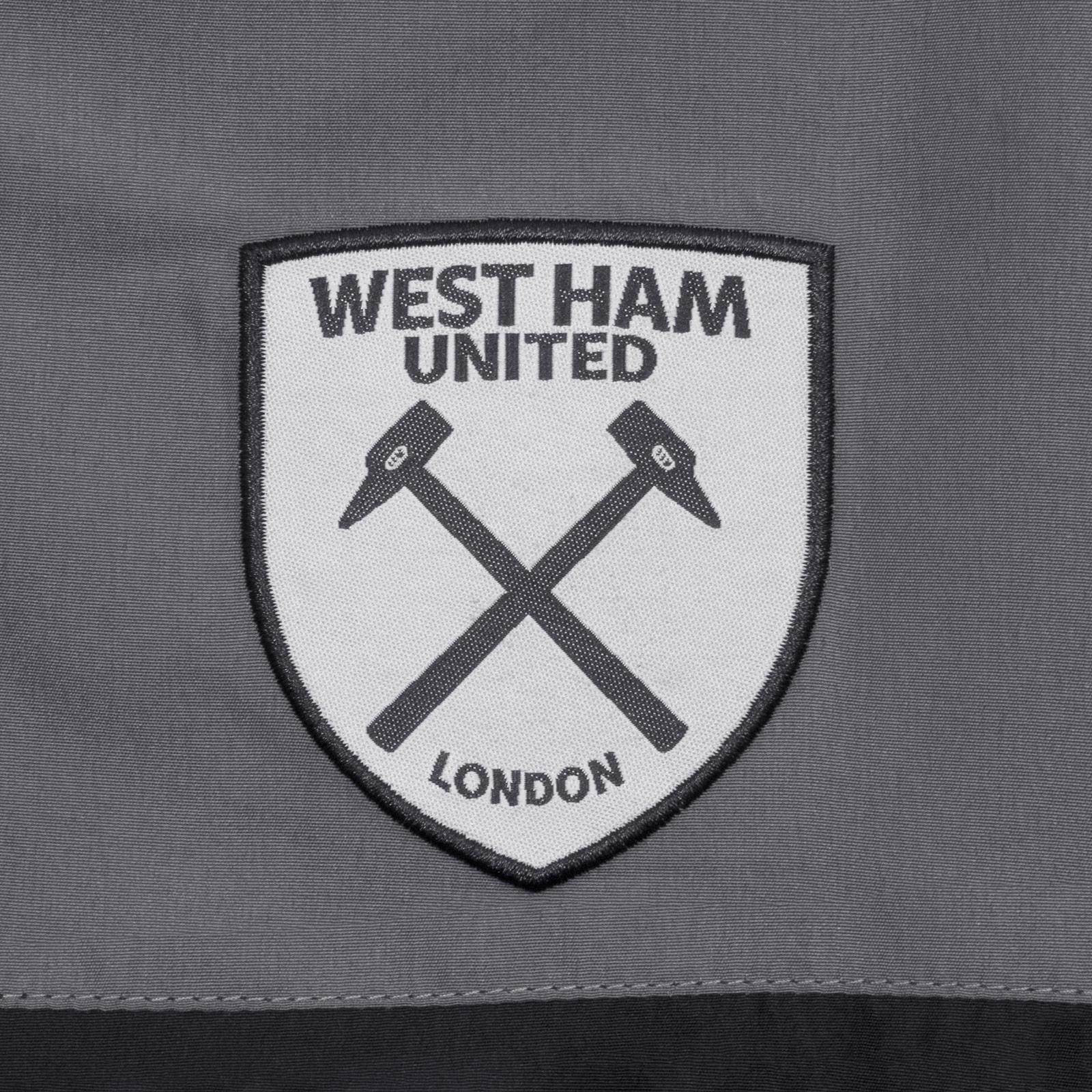 Grey - Lifestyle - West Ham United FC Mens Crest Two Tone Tracksuit