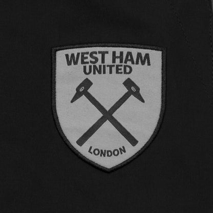 Grey - Pack Shot - West Ham United FC Mens Crest Two Tone Tracksuit