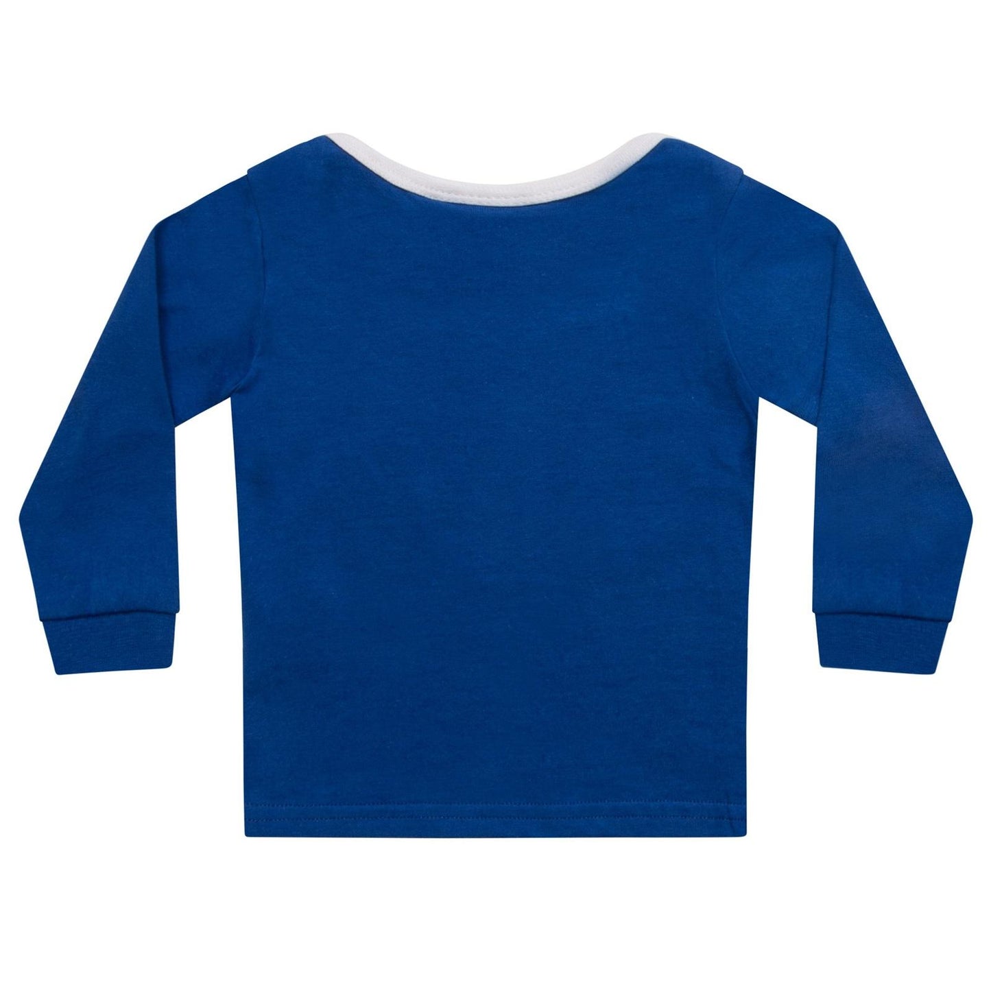 Blue - Pack Shot - Everton FC Baby Boys Born To Play Long Pyjama Set