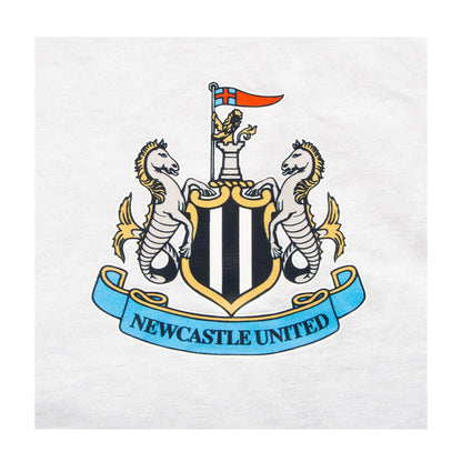 Black - Lifestyle - Newcastle United FC Mens Premium Long Pyjama Set