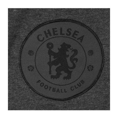Navy Blue - Close up - Chelsea FC Mens Premium Long Pyjama Set
