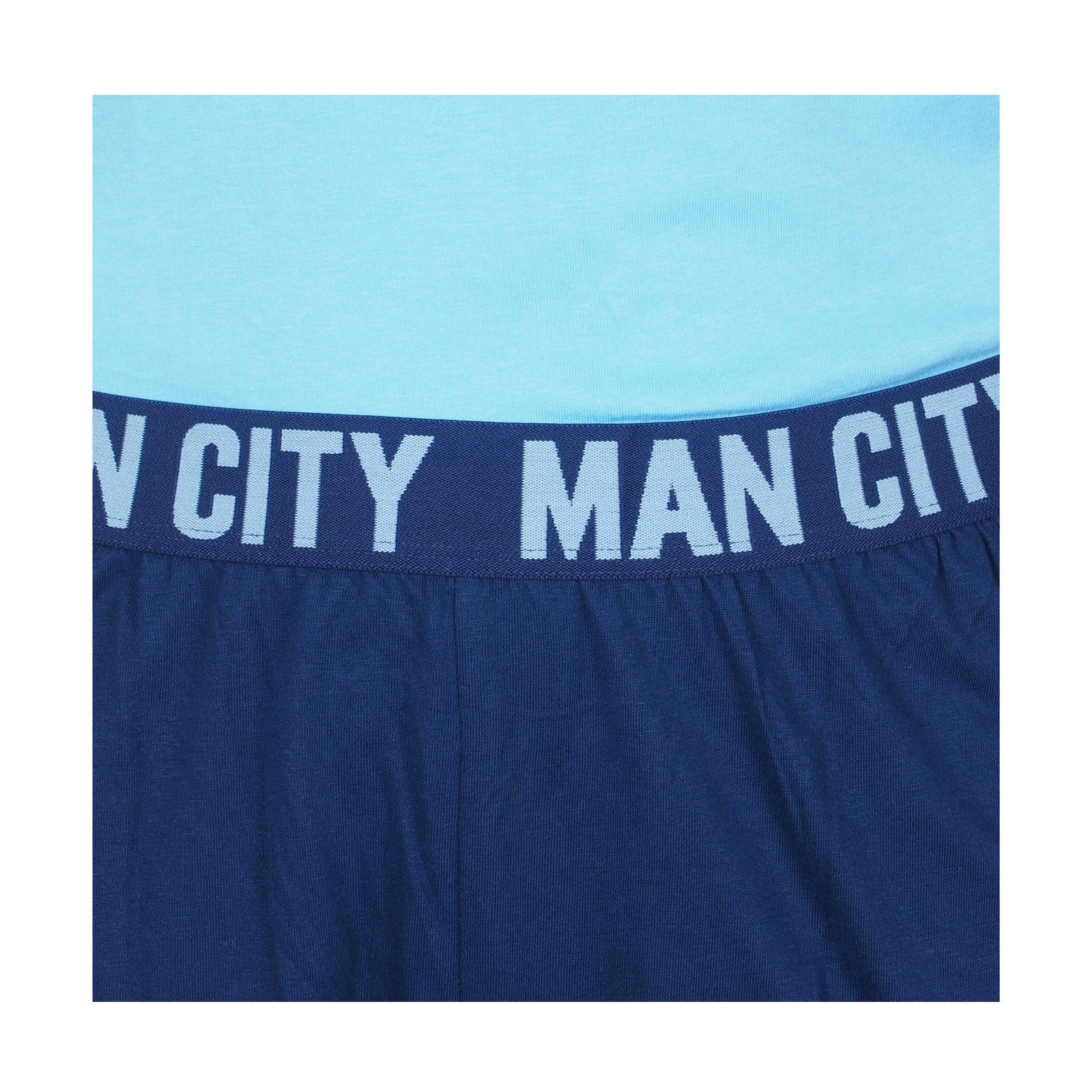Navy Blue - Lifestyle - Manchester City FC Mens Premium Long Pyjama Set