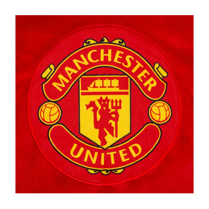 Red - Lifestyle - Manchester United FC Childrens-Kids Crest Oversized Blanket Hoodie