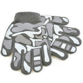 Grey - Front - Childrens Boys Camo Design Winter Magic Gloves