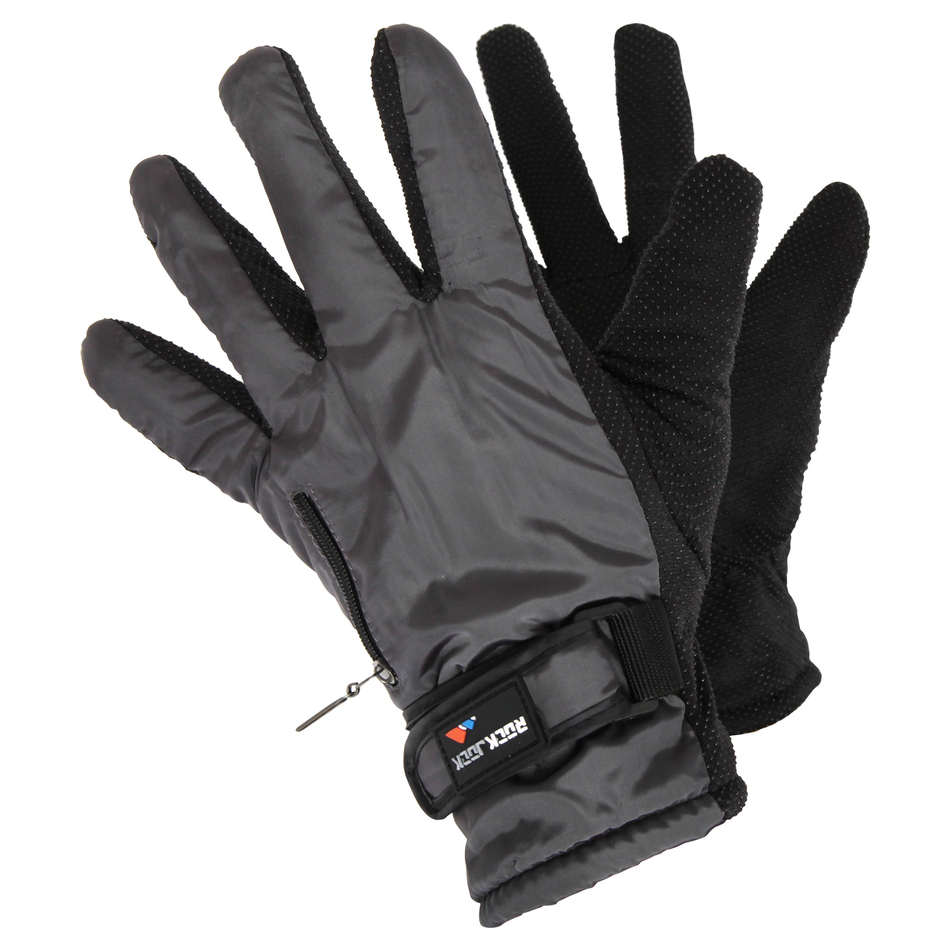 Green - Front - RockJock Womens-Ladies Thermal Gloves