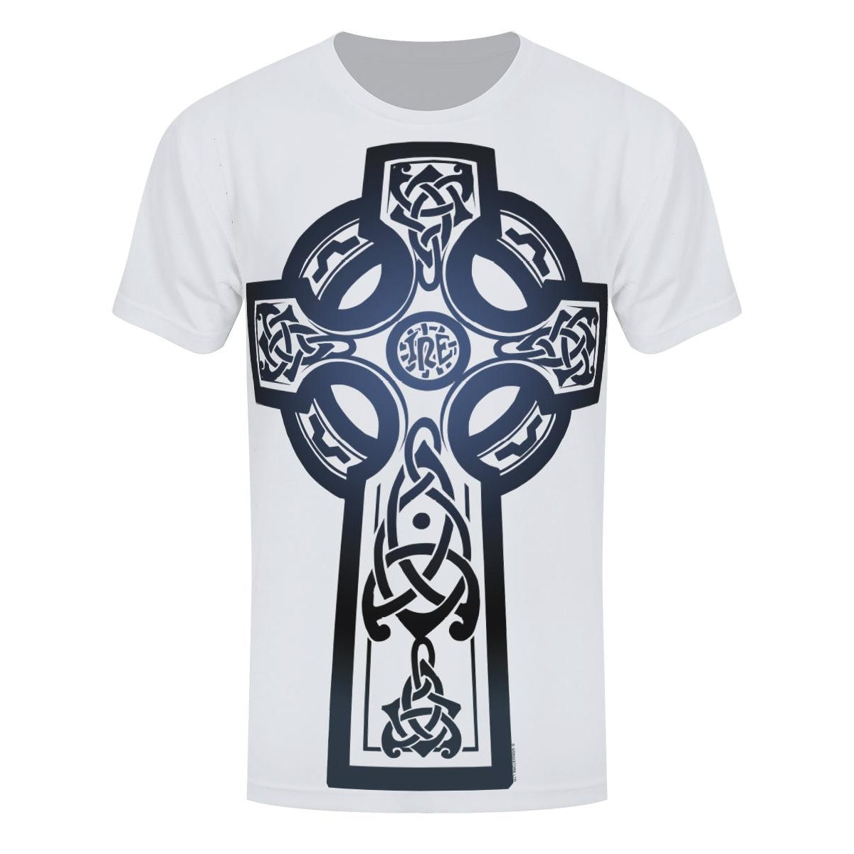 White - Front - Unorthodox Collective Mens Celtic Cross Sub T-Shirt