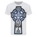 White - Front - Unorthodox Collective Mens Celtic Cross Sub T-Shirt