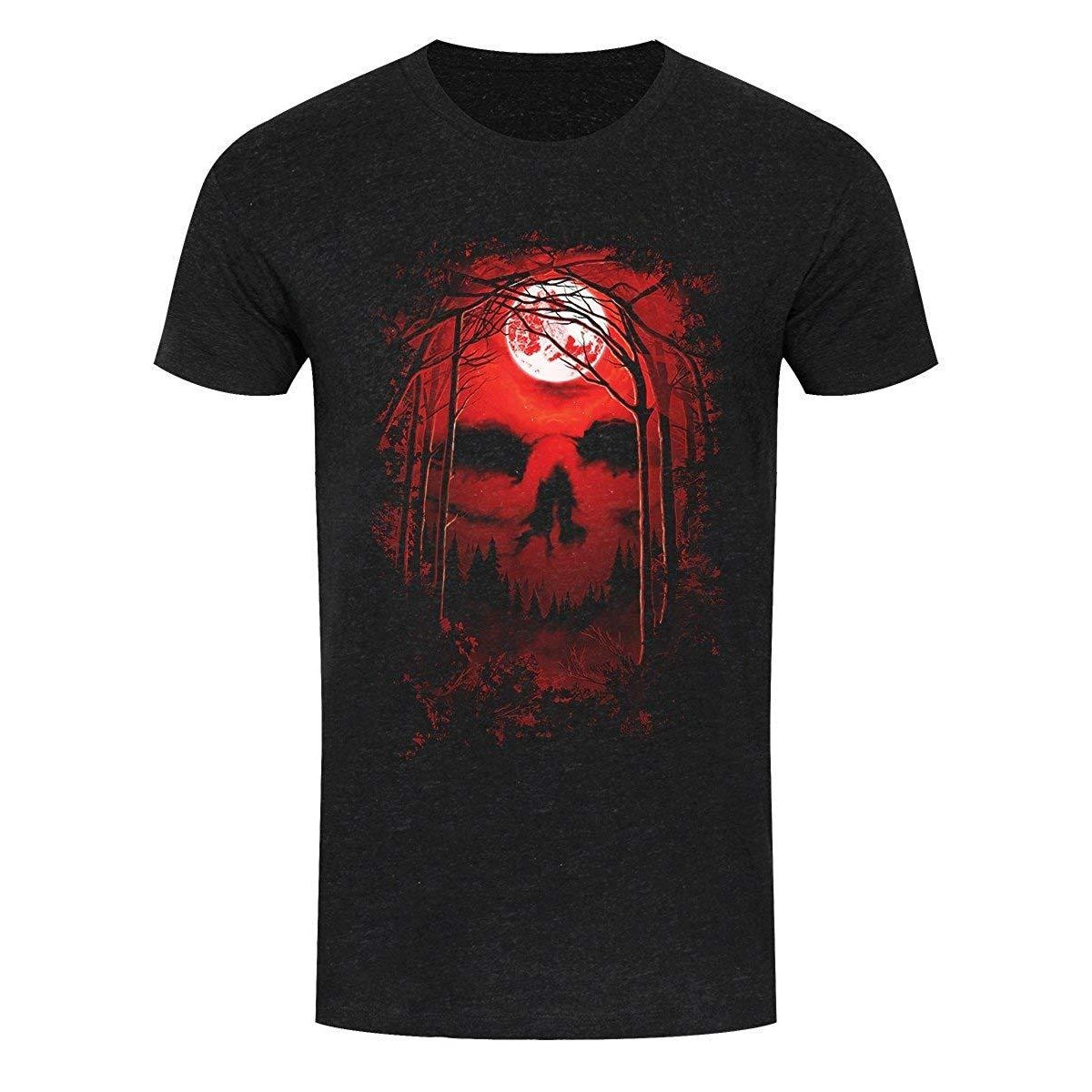 Black - Front - Requiem Collective Mens Celestial Secret T-Shirt