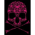 Black - Side - Unorthodox Collective Drip Skull Tote Bag