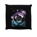 Black - Front - Unorthodox Collective Space Kitten Cushion