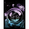 Black - Side - Unorthodox Collective Mens Space Kitten T-Shirt