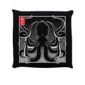 Black - Front - Unorthodox Collective Oriental Octopus Cushion