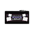 Black - Front - Grindstore When In Doubt Go To The Library Pencil Case