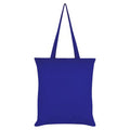 Blue - Side - Inquisitive Creatures Tiger Tote Bag