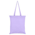Lilac - Side - Inquisitive Creatures Pug Tote Bag