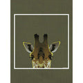 Olive - Back - Inquisitive Creatures Giraffe Tote Bag