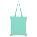 Mint - Back - Inquisitive Creatures Llama Tote Bag