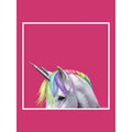 Pink - Back - Inquisitive Creatures Rainbow Unicorn Tote Bag