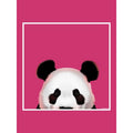 Pink - Back - Inquisitive Creatures Panda Tote Bag