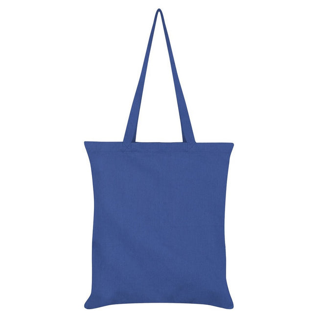 Blue - Back - Grindstore Peace, Love & Music Tote Bag