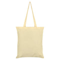 Cream - Side - Grindstore Plastic Ain´t My Bag Cream Tote Bag