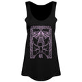 Black - Front - Grindstore Womens-Ladies Cryptic Moth Floaty Vest