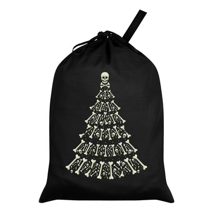 Black - Front - Grindstore Alternative Xmas Black Santa Sack