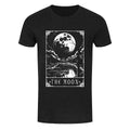 Heather Black - Front - Deadly Tarot Mens The Moon T Shirt