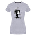 Grey - Front - Grindstore Womens-Ladies Mini Reaper T-Shirt