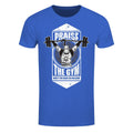 Blue - Front - Grindstore Mens Praise The Gym T-Shirt