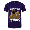 Purple - Front - Grindstore Mens Wookie Monster T-Shirt