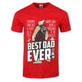 Red - Front - Grindstore Mens Best Dad Ever Red T-Shirt