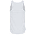 White - Back - Inquisitive Creatures Womens-Ladies Sloth Vest Top