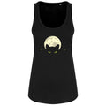 Black - Front - Grindstore Ladies-Womens Bright Eyes Floaty Tank
