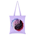 Lilac - Front - Unorthodox Collective Angelic Devil Yin Yang Tote Bag