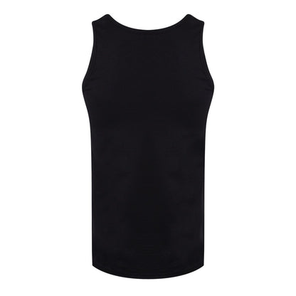 Black - Back - Unorthodox Collective Mens Raven Vest Top