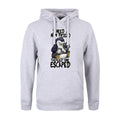 Grey - Front - Psycho Penguin Mens I Need A New Friend Hoodie