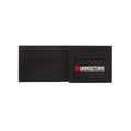 Black-White - Side - Grindstore The More You Slack Bi-Fold Leather Wallet