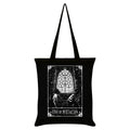Black - Front - Deadly Tarot Five Of Pentacles Tote Bag